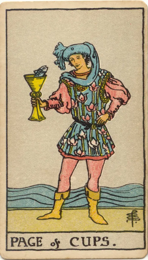 Page of Cups